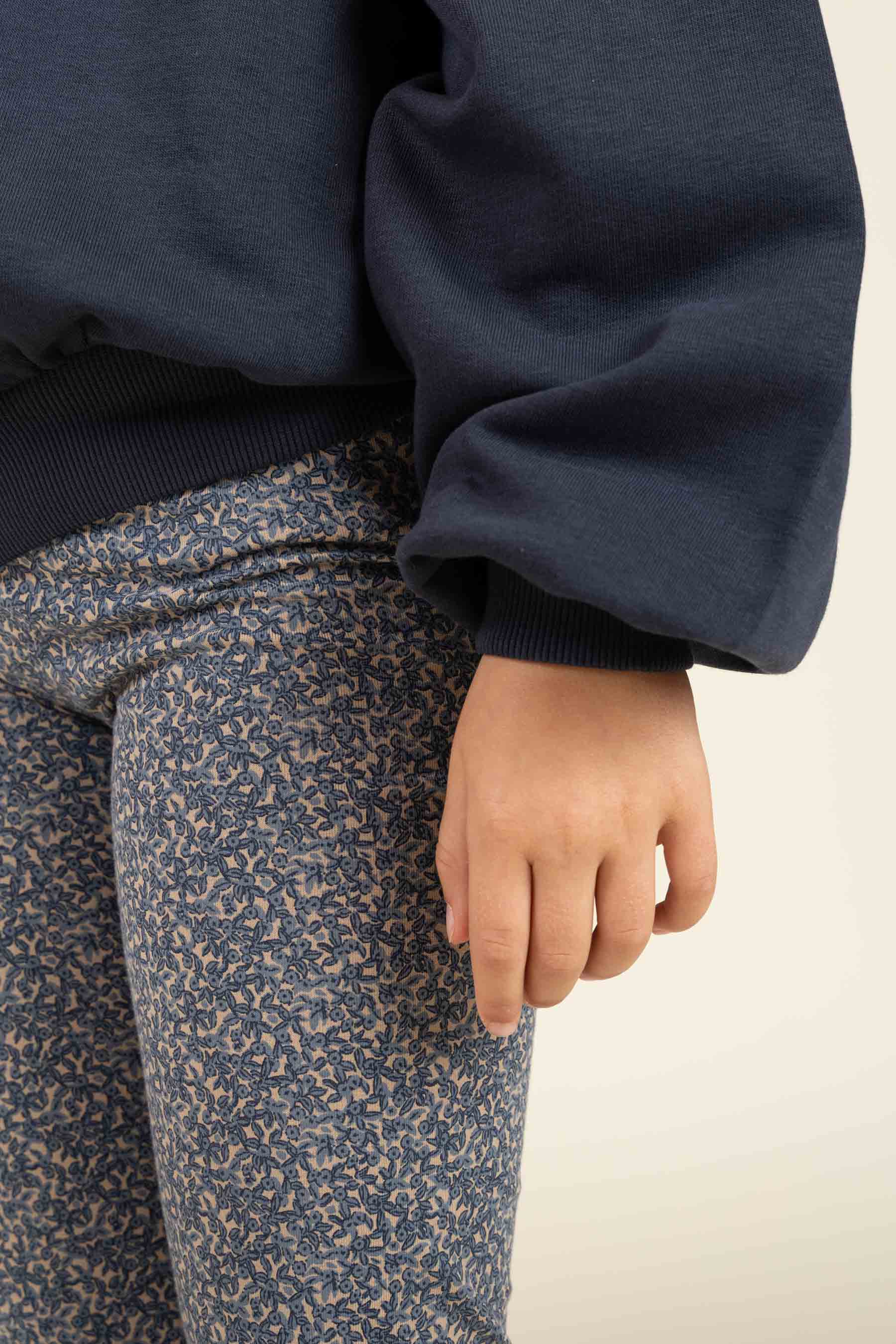 Bedrukte jersey legging - Tween - Blue | 100769 Ada