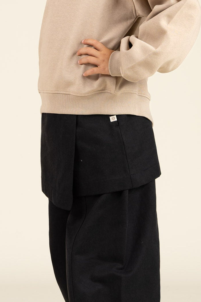 Tencel rok - Tween - Black | 100130 Asta