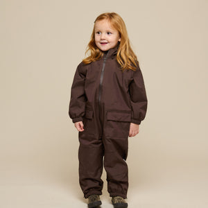 Shell overall - Kids - Chocolate | 100510 Dundee