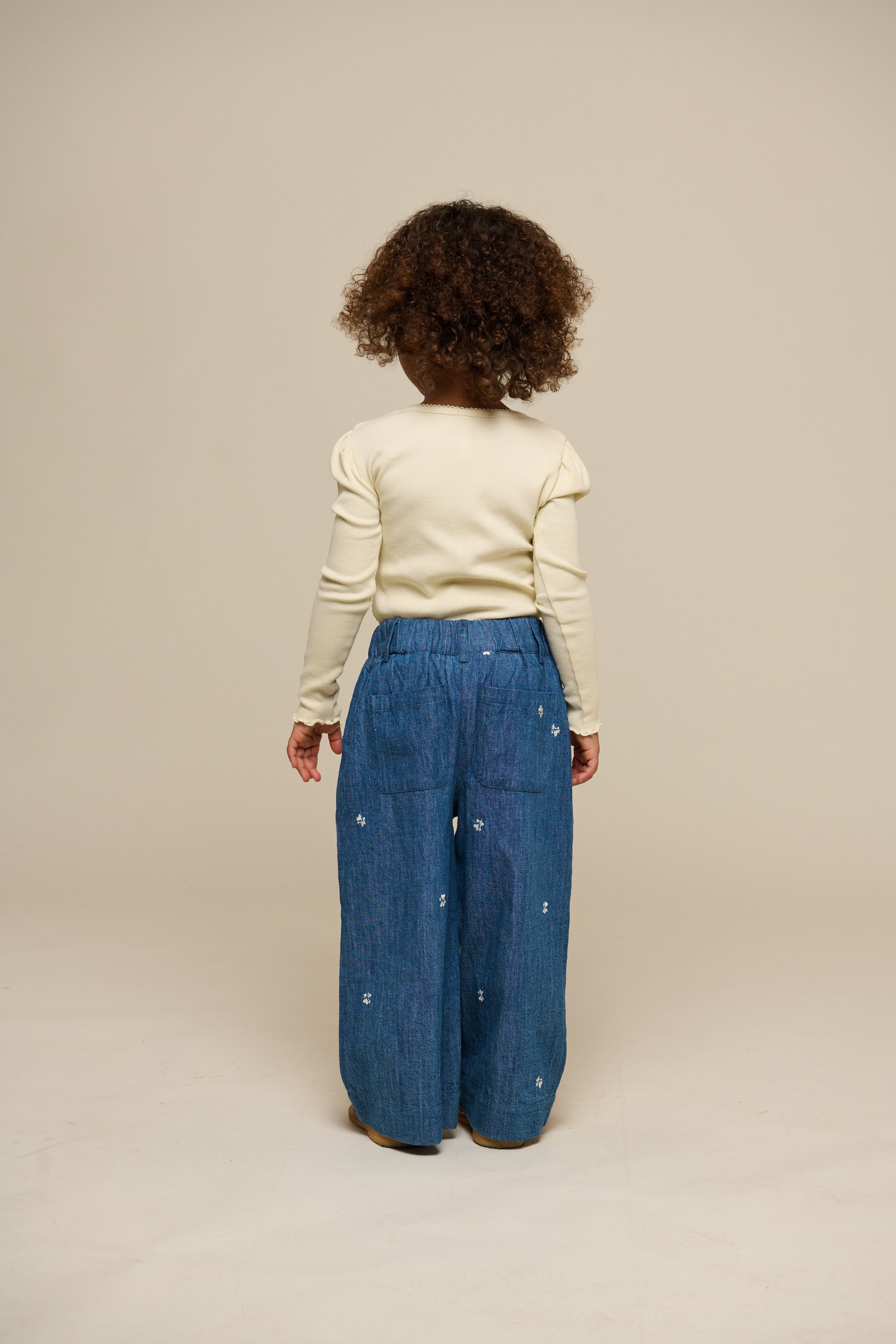 Lange mouwen T-shirt van modalrib - Kids - OffWhite | 101312 Lottie