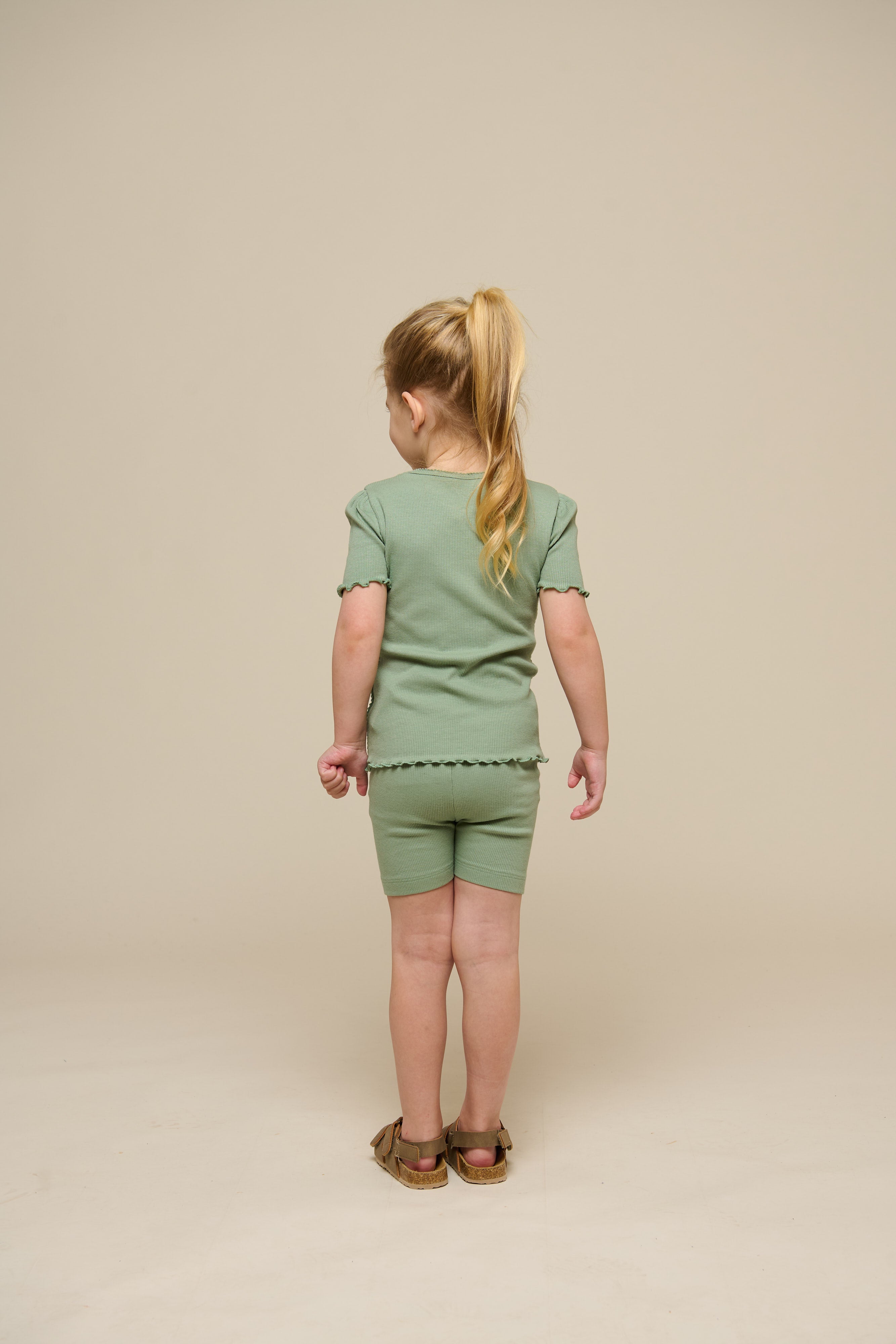 T-shirt van modalrib - Kids - Dusty Green | 101302 Lottie