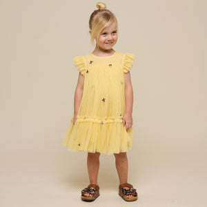 Honingbij Tule Jurk - Kids - Sunlight | 100966 Daisy