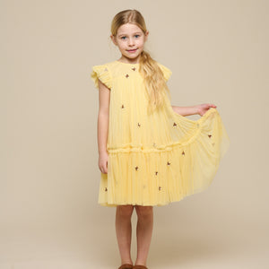 Honingbij Tulle Jurk - Tween - Sunlight | 100967 Daisy
