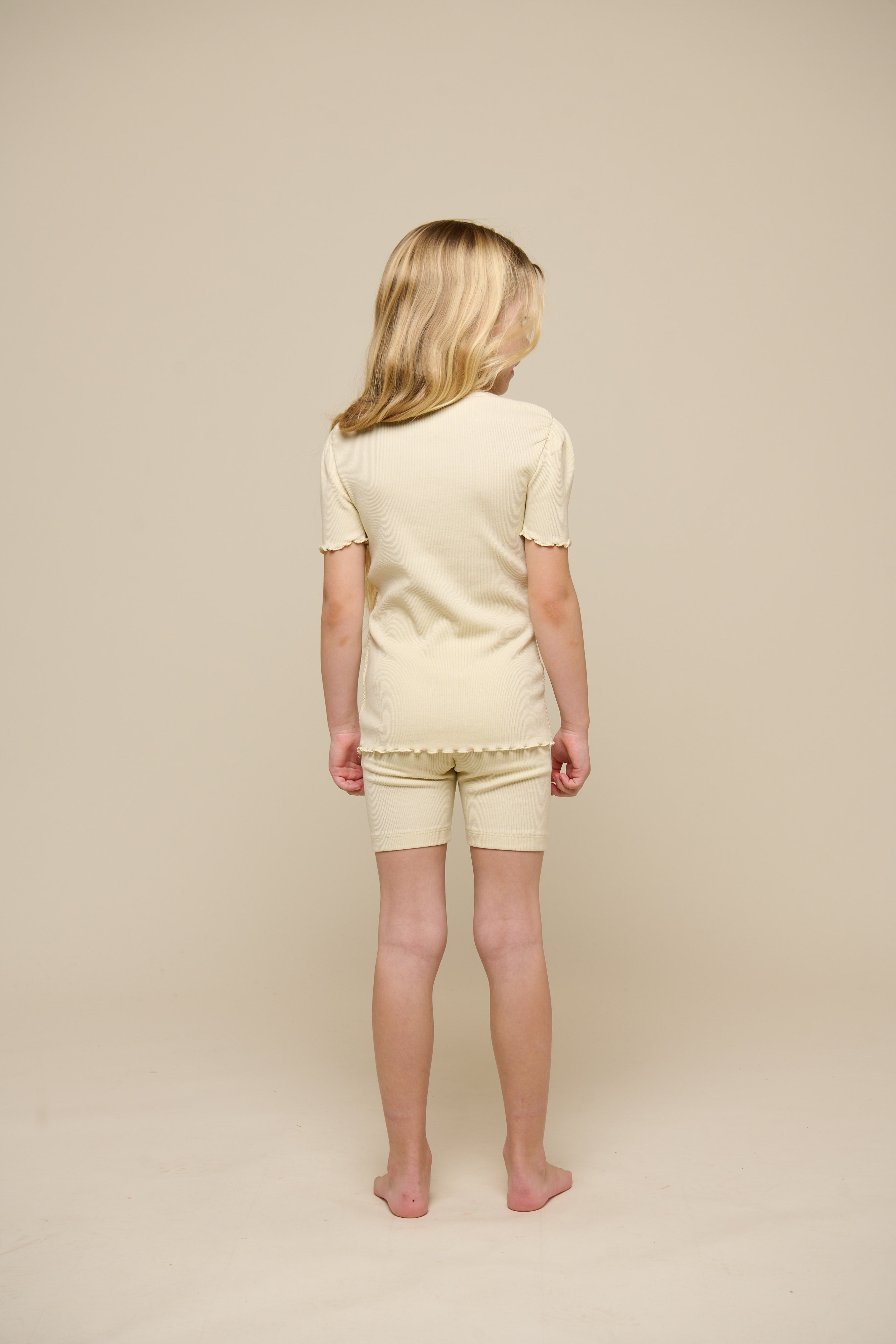 Modal Rib korte tights - Tween - OffWhite | 101321 Lottie