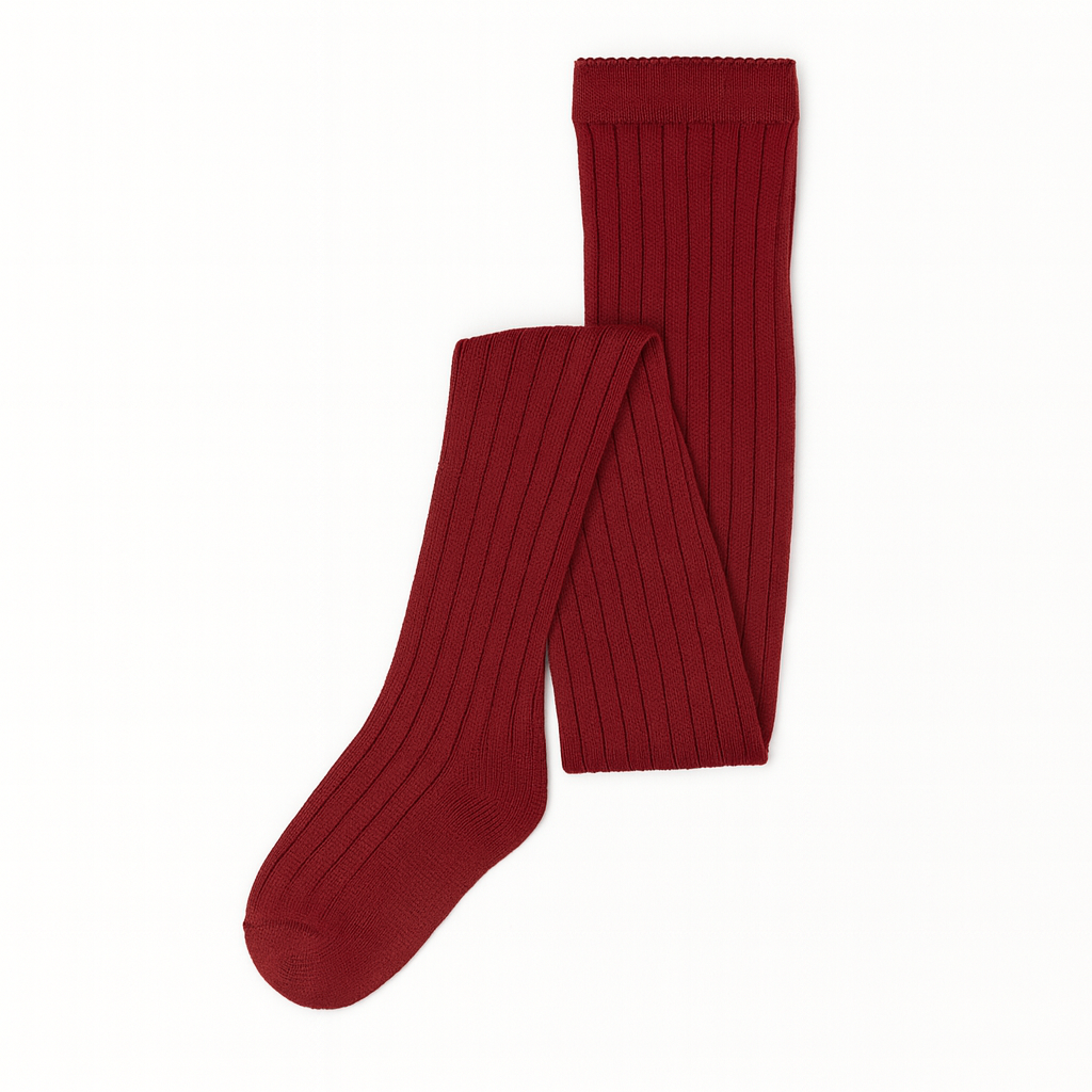 MP Wollen Rib Panty - All - Burgundy | 100879 MP Wool tights